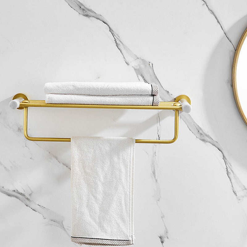 BowLift | 7-piece bathroom accessory set marble and metal bathroom hardware