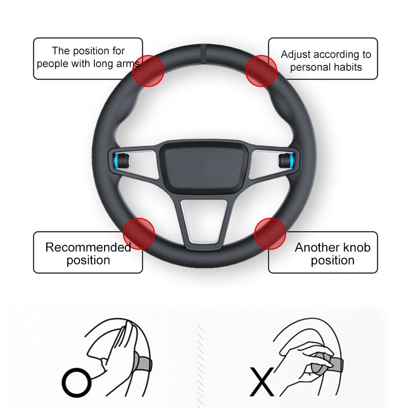 BowLift | Universal 360° Steering Wheel Assistance Button