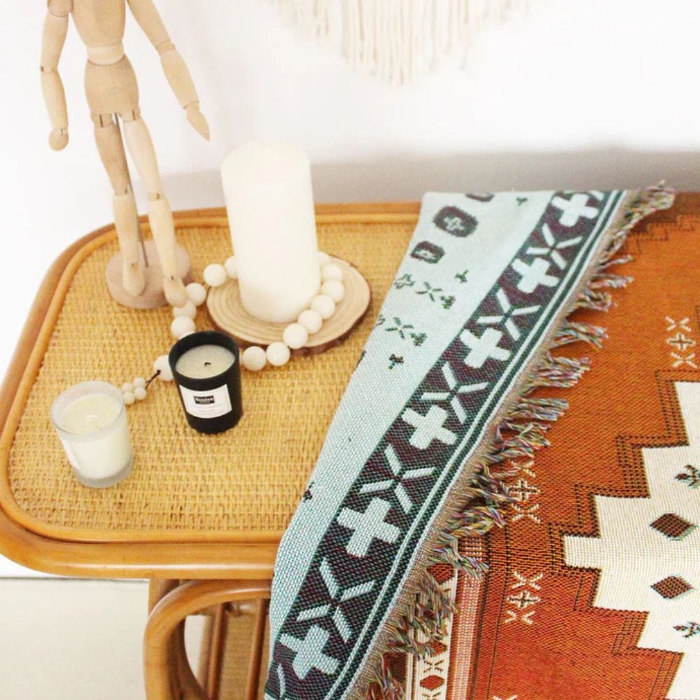 BowLift | Boho Chic Patterned Throw Blanket