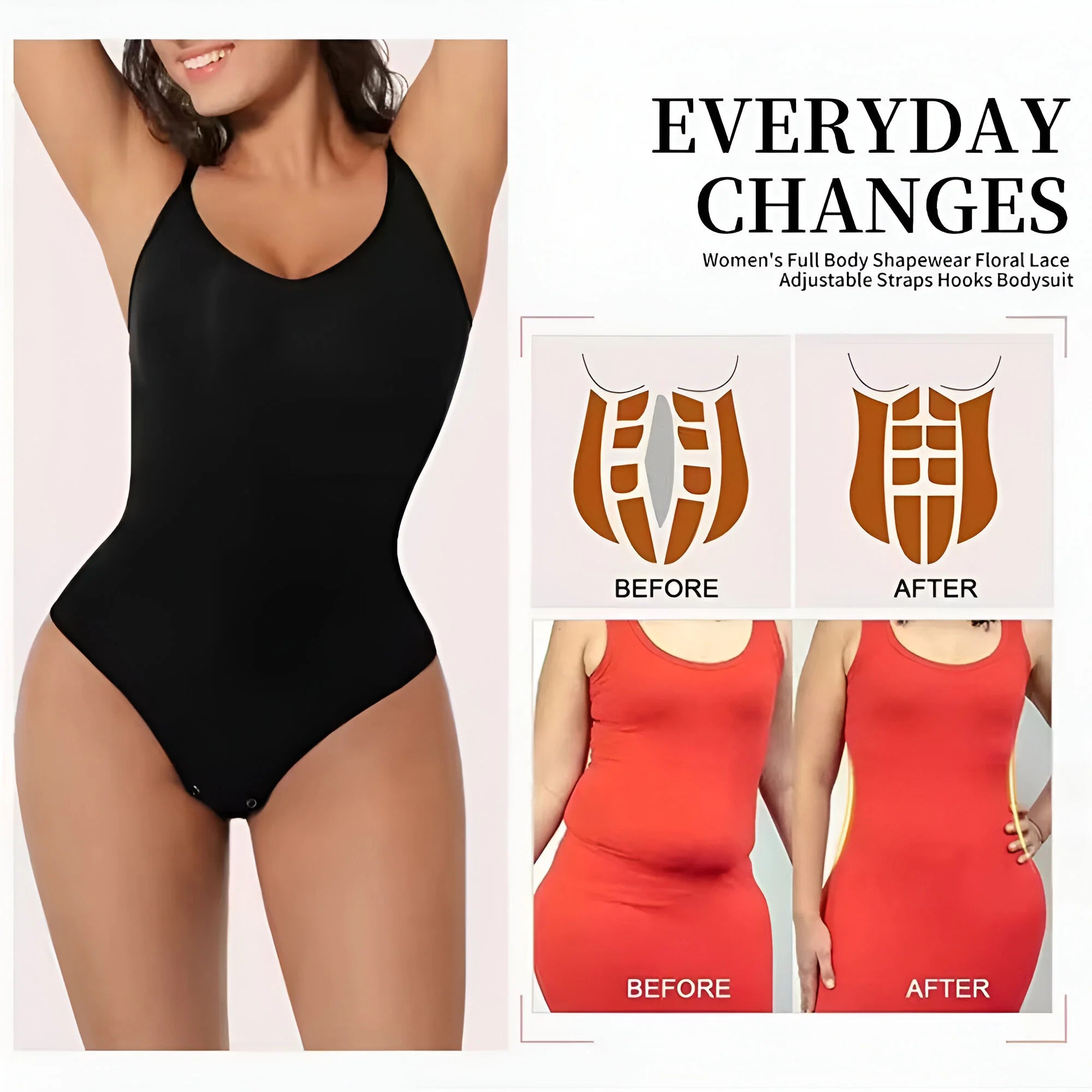 Sculptura – String Bodysuit Sculpting Shapewear
