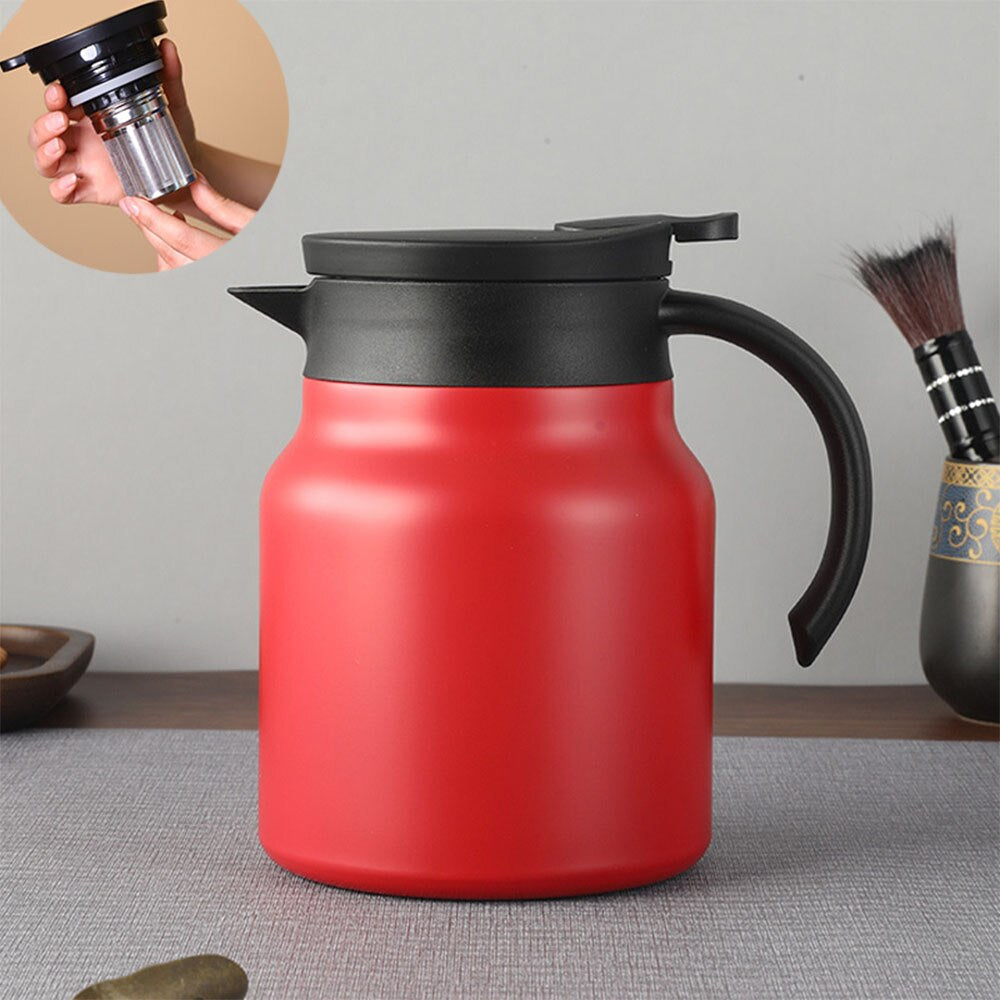 BowLift | Thermal Wave Elegant Stainless Steel Teapot