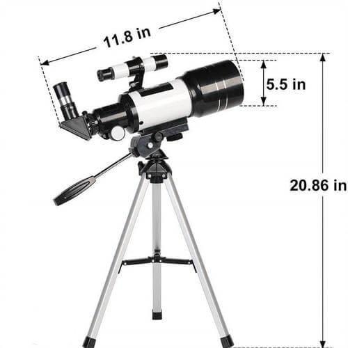 BowLift | Professional Astronomical Telescope with 150x Zoom – Perfect for Moon Watching