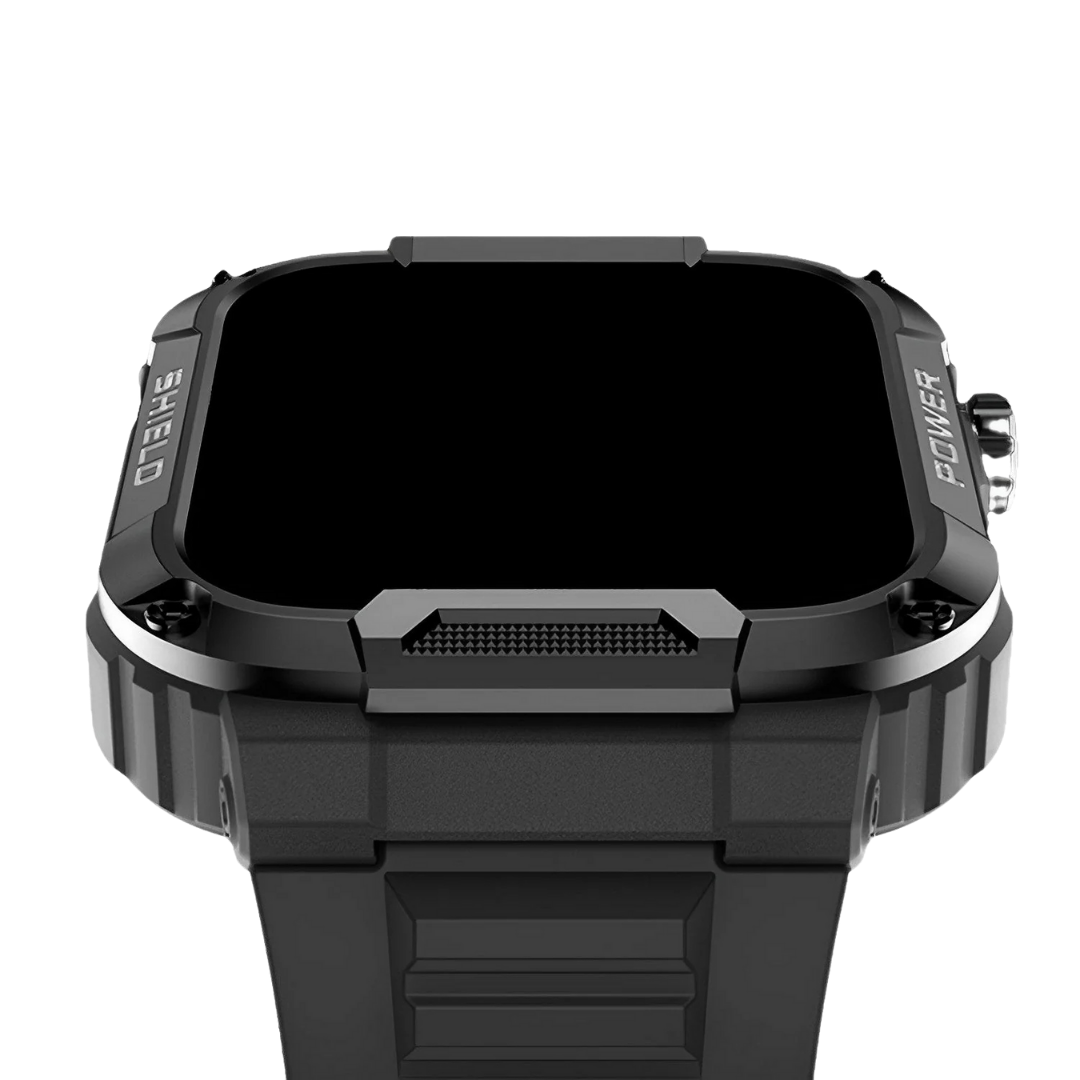 BowLift | IronPulse X1 Robust Smartwatch – Shock Resistant, Waterproof & Health Monitor