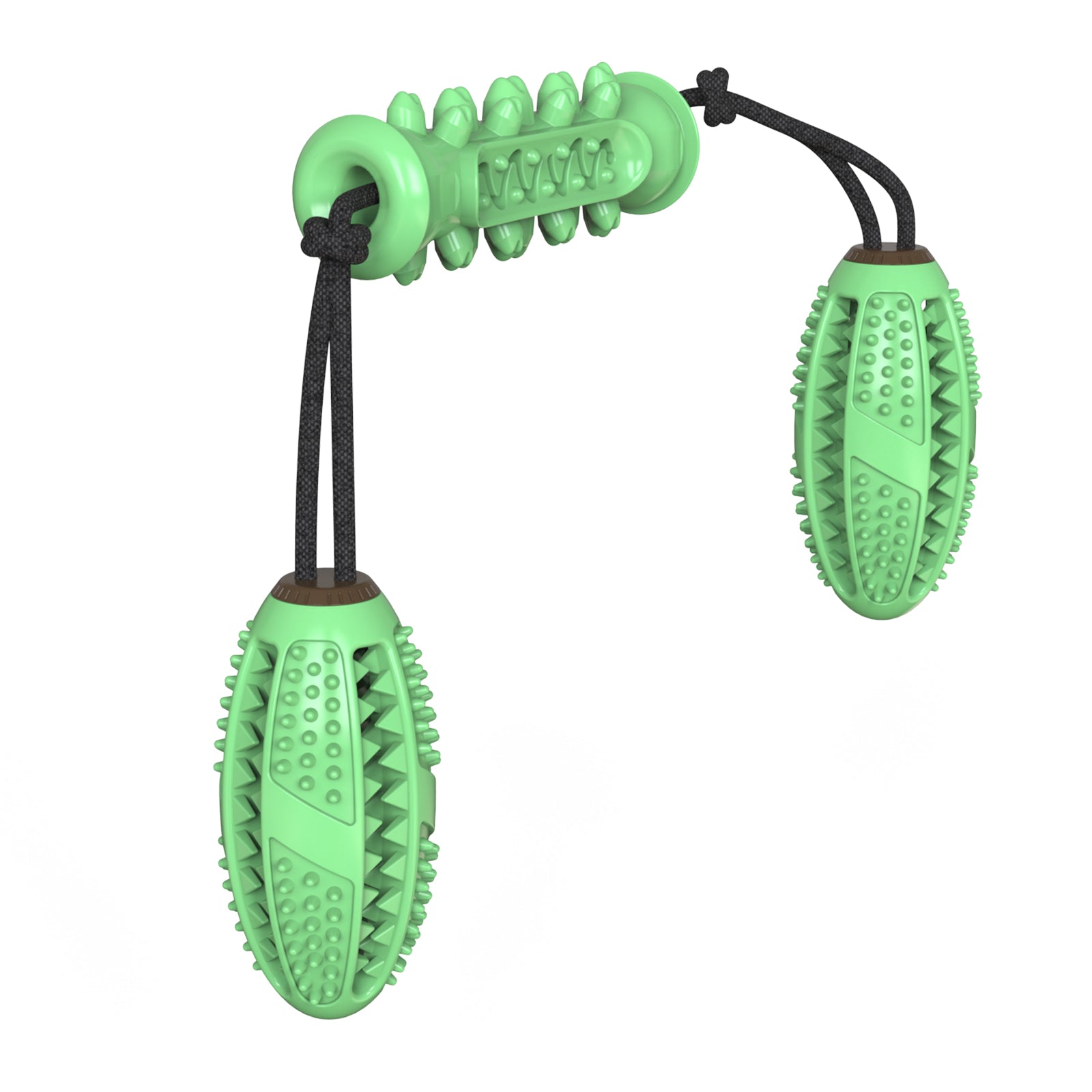 Dog Serrated Chew Toy / Dumbbell Style B / For Dogs