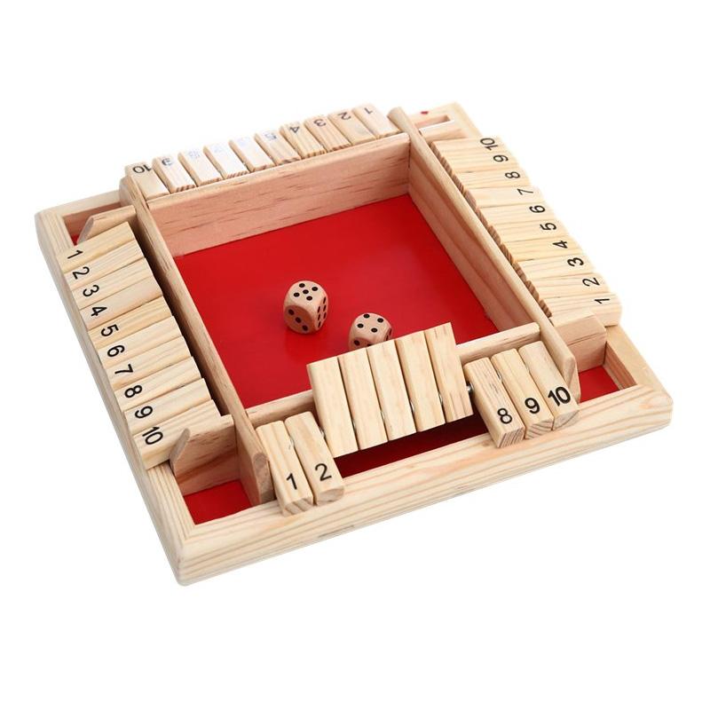 BowLift | Shut The Box Game - Fun Table Math Game for Adults & Children