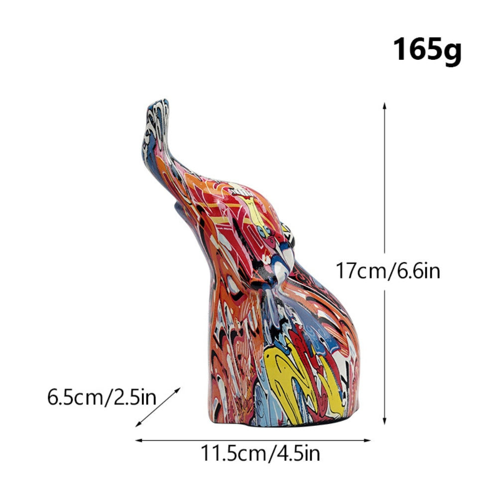 BowLift | Graffiti Elephant Resin Figurine