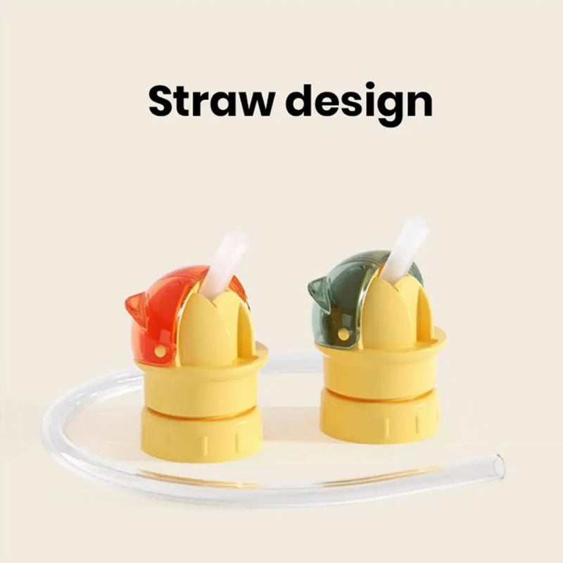BowLift | Reusable Children's Water Drink Bottle with Straw Lid
