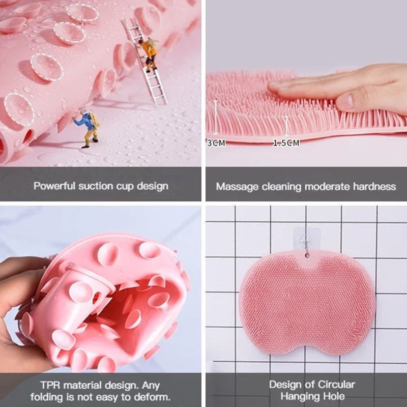 BowLift | Shower Foot & Back Cleaner, Massage Pad
