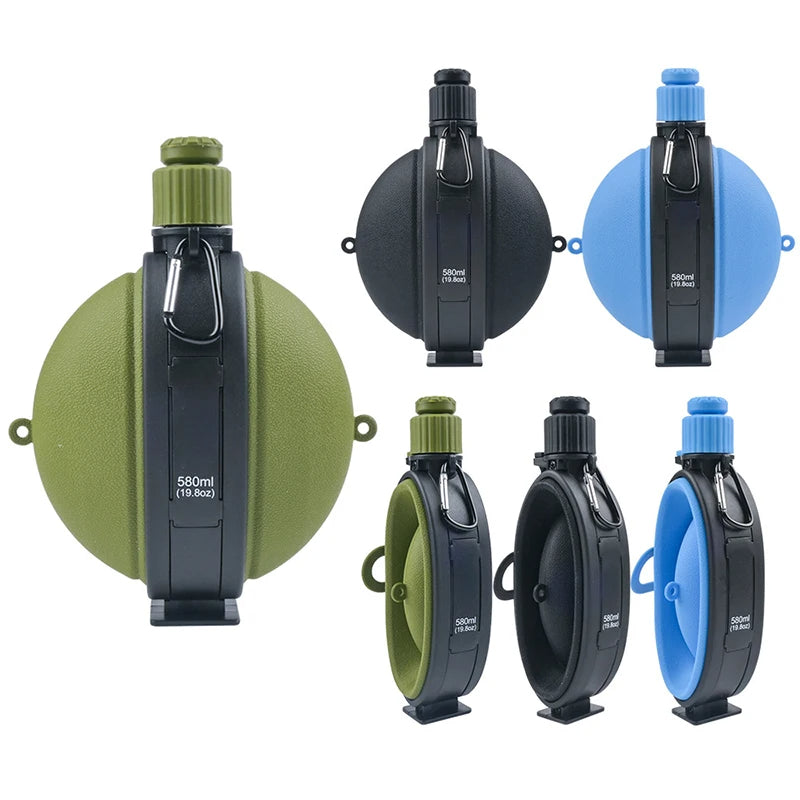 BowLift | Foldable Silicone Water Bottle with Compass