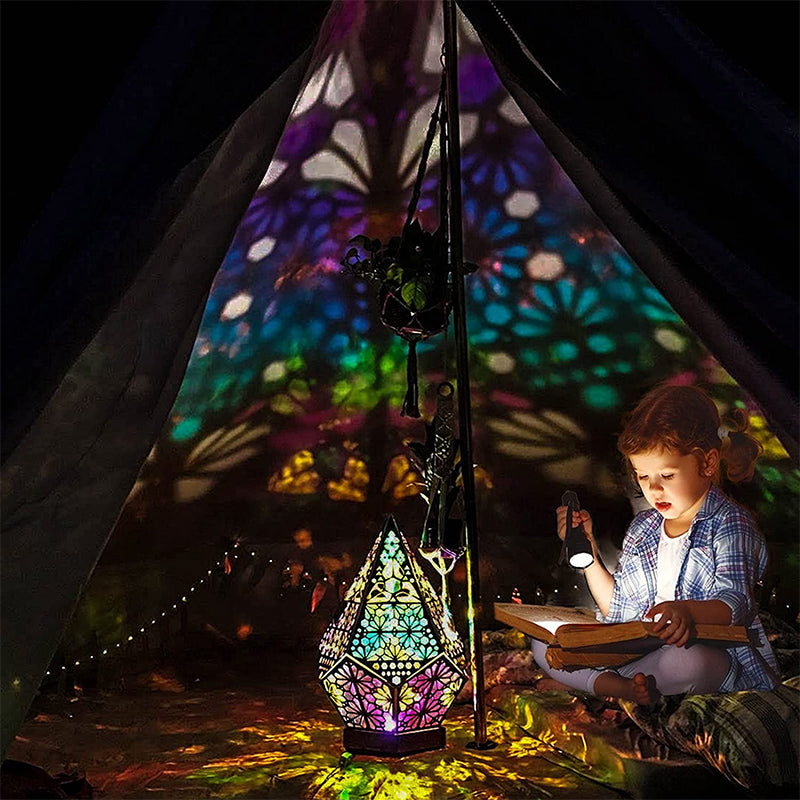BowLift | Bohemian Starry Sky Floor Projection Lamp