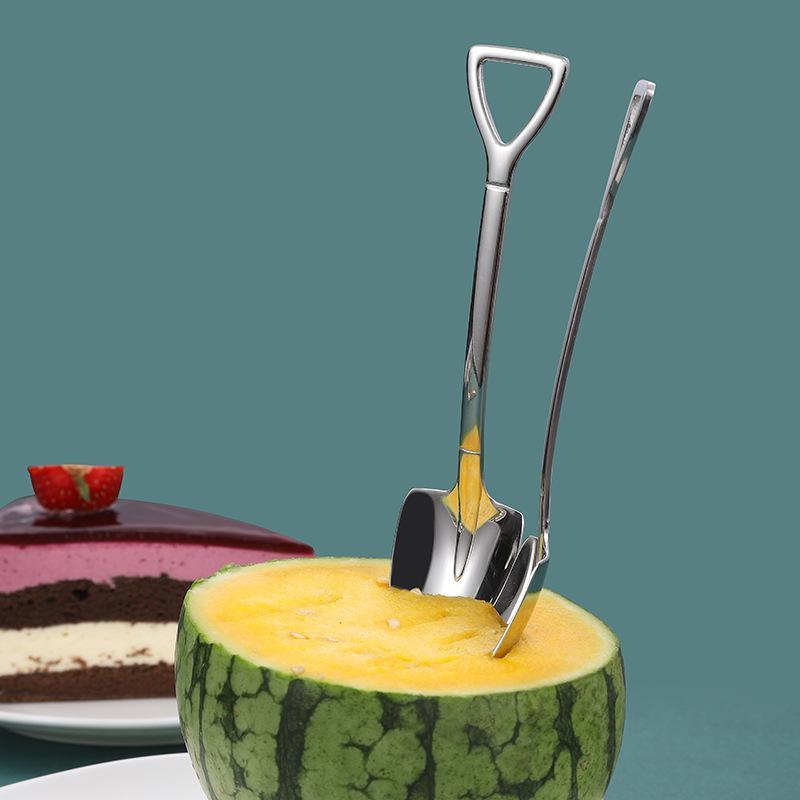 BowLift | Creative Dessert Ice Cream 304 Stainless Steel Spade Spoon