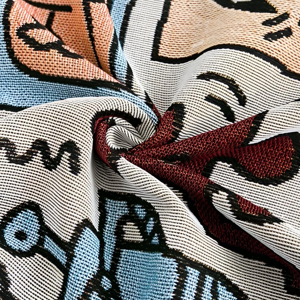 BowLift | Bold Expressions Tassel Blanket