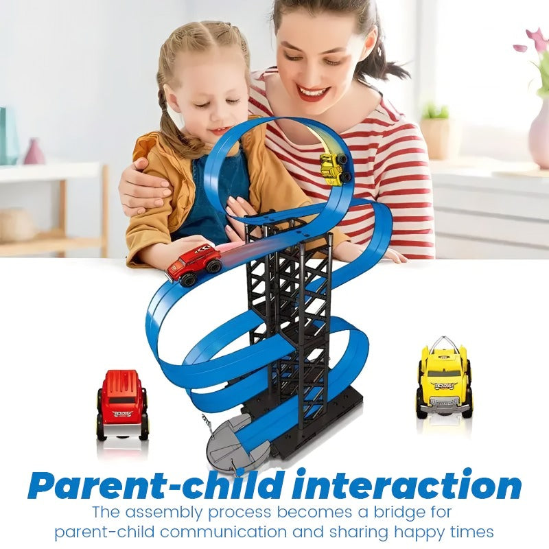 BowLift | Anti-gravity rail car educational assembly toy DIY