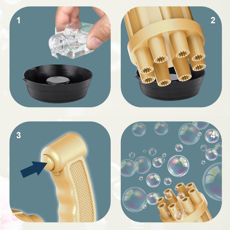 BowLift | Gatling Bubble Machine