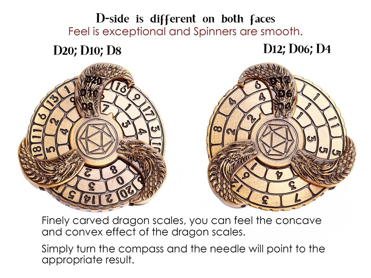 BowLift | 7-in-1 Metal Fingertip Gyro