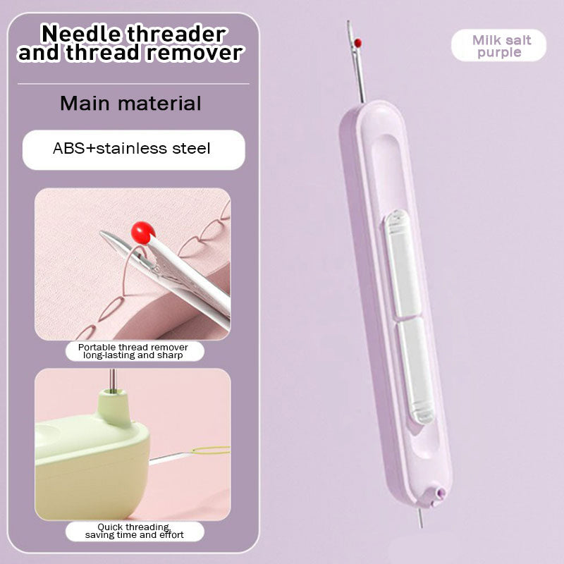 BowLift | 2-in-1 Needle Threader and Seam Winder Tool