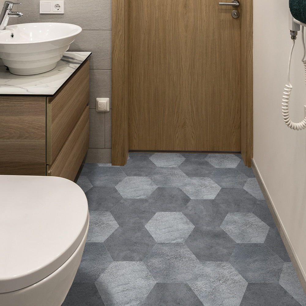 BowLift | Peel and Stick Vinyl Floor Dark Matte Vinyl Floors with Stone Look