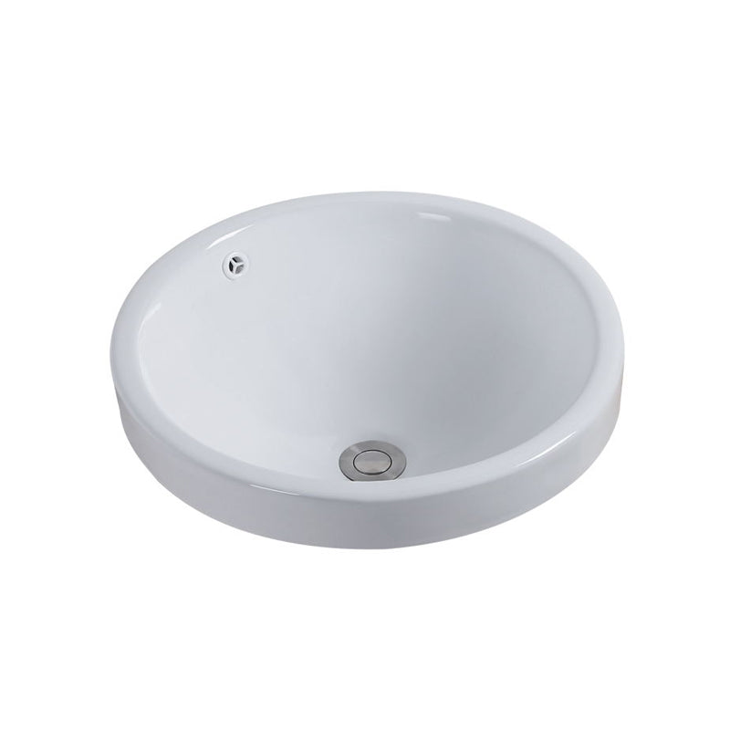 BowLift | Contemporary oval wash stand ceramic metal undercounter basin
