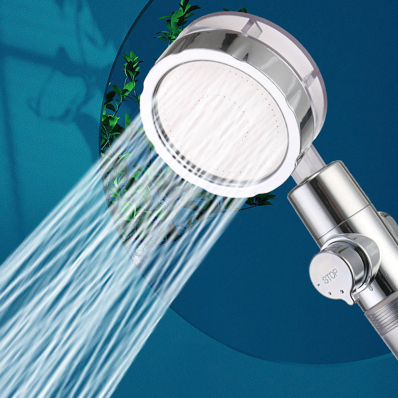 BowLift | Creative Metal Shower Head Adjustable Water Flow Round Handheld Shower Head