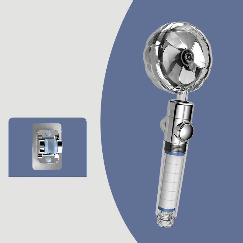 BowLift | Contemporary Hand Shower Round Plastic Hand Shower with Adjustable Spray Pattern