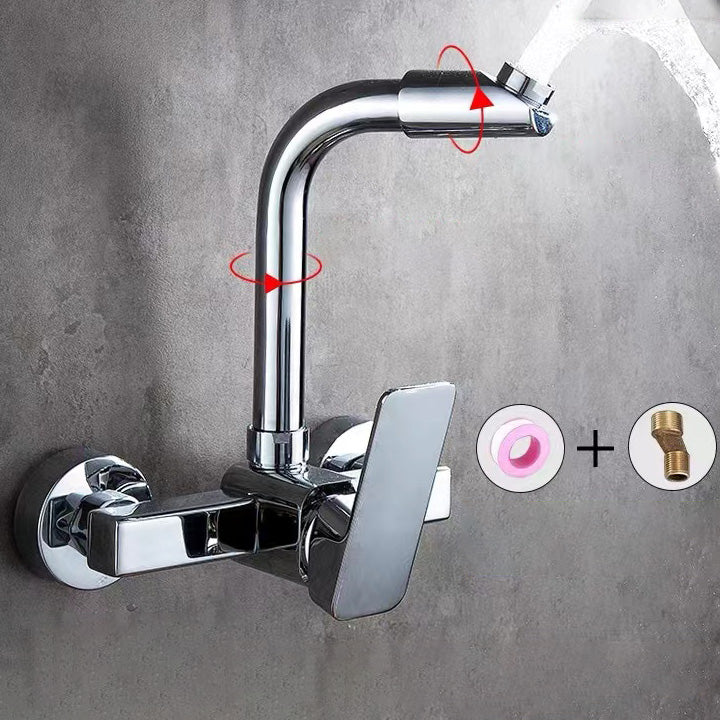 BowLift | Center connection basin mixer single lever swivel spout center connection fitting