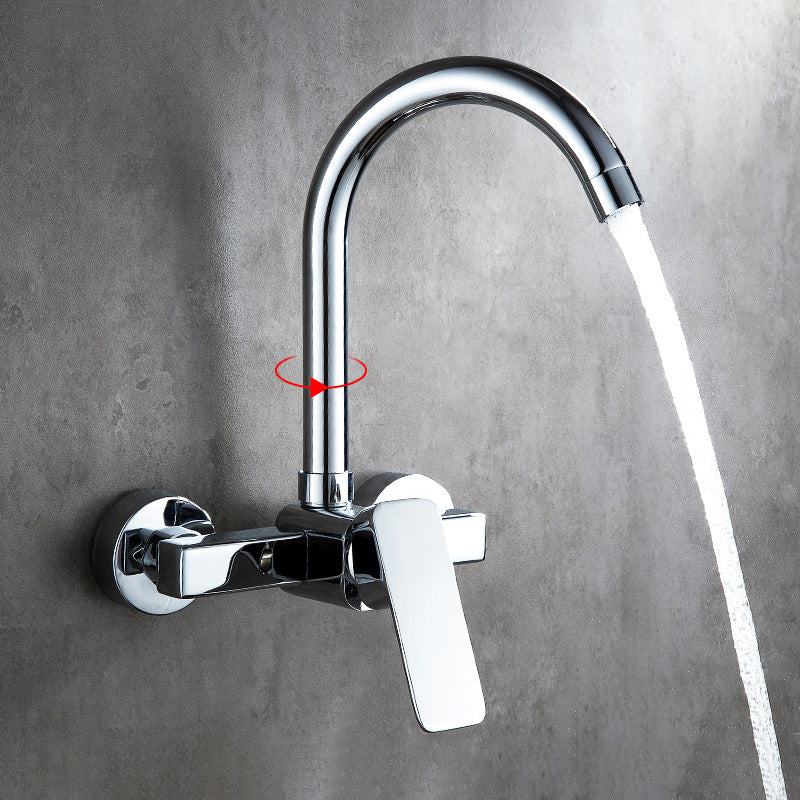 BowLift | Center connection basin mixer single lever swivel spout center connection fitting