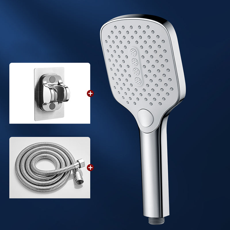 BowLift | Contemporary Fixed Shower Head Square Metal Shower Head Combo