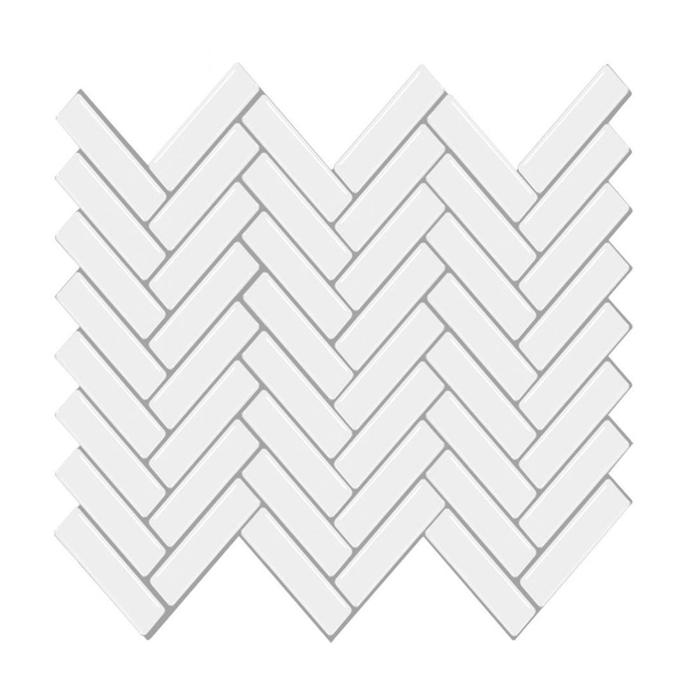 BowLift | Modern Peel and Stick Tiles PVC Herringbone Peel and Stick Backsplash Tiles