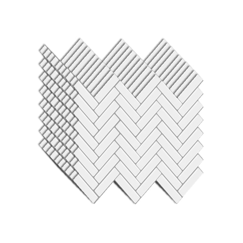 BowLift | Modern Peel and Stick Tiles PVC Herringbone Peel and Stick Backsplash Tiles