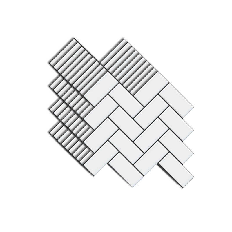 BowLift | Modern Peel and Stick Tiles PVC Herringbone Peel and Stick Backsplash Tiles