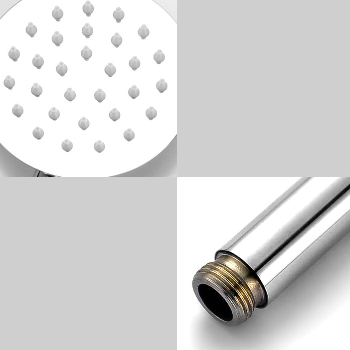 BowLift | Round Shower Head Stainless Steel 3 Sprays Wall Mounted Hand Shower