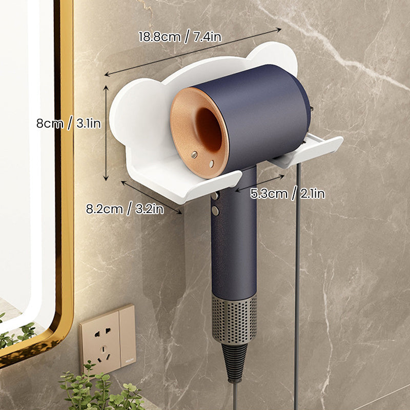 BowLift | Bathroom Hair Dryer Holder