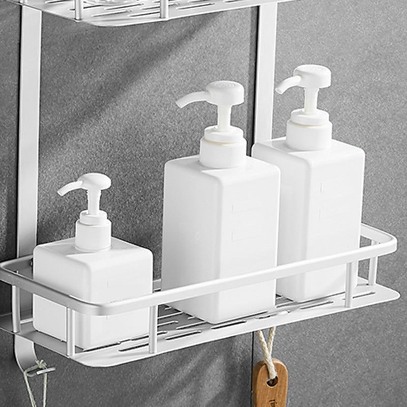 BowLift | Contemporary Metal Bathroom Accessories Hardware Set with Bathroom Shelf
