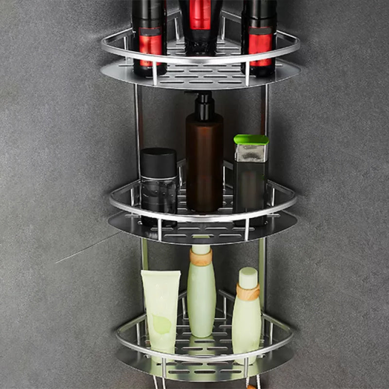 BowLift | Contemporary Metal Bathroom Accessories Hardware Set with Bathroom Shelf
