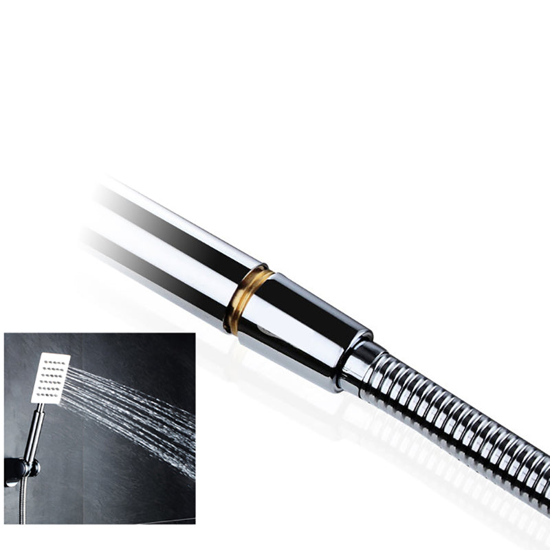 BowLift | Shower head Brass Square Rain Spray Pipe Handheld Shower Head