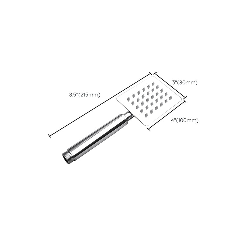 BowLift | Shower head Brass Square Rain Spray Pipe Handheld Shower Head