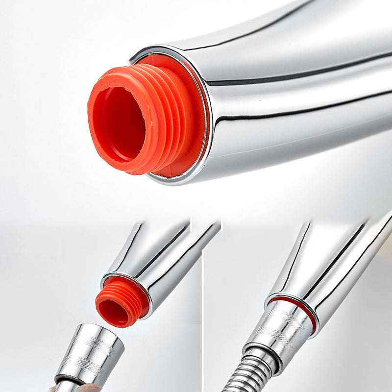 BowLift | Bathroom Handheld Showerhead Rain Shower Brass Pipe Showerhead