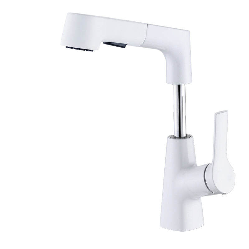 BowLift | Swivel Spout Sink Faucet Brass Bathroom Low Arc Mixer