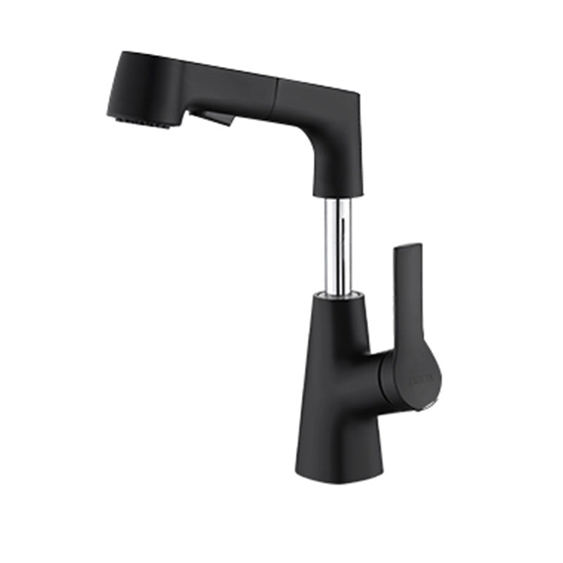 BowLift | Swivel Spout Sink Faucet Brass Bathroom Low Arc Mixer