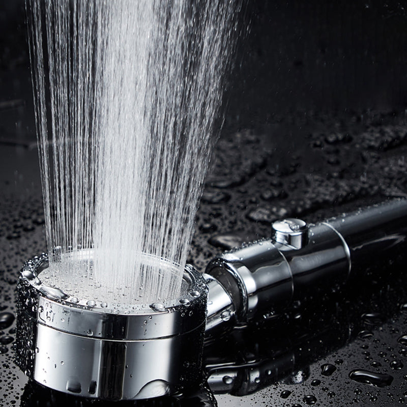 BowLift | Contemporary 3 Jet Shower Head Adjustable Spray Pattern Rotatable Handheld Shower