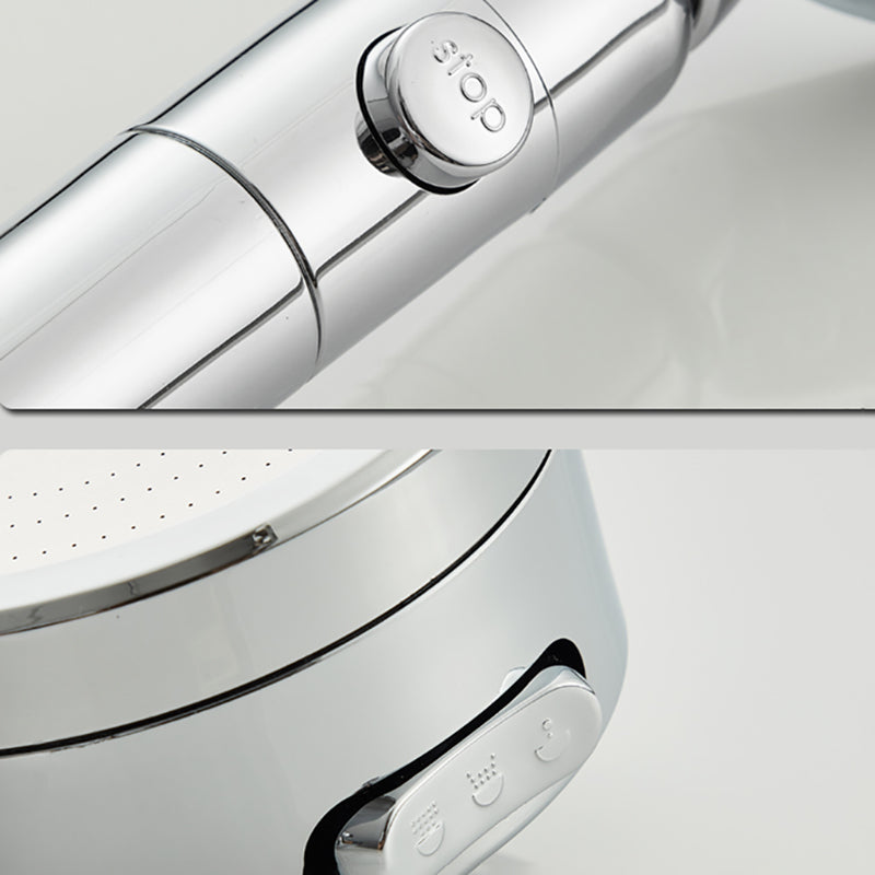BowLift | Contemporary 3 Jet Shower Head Adjustable Spray Pattern Rotatable Handheld Shower