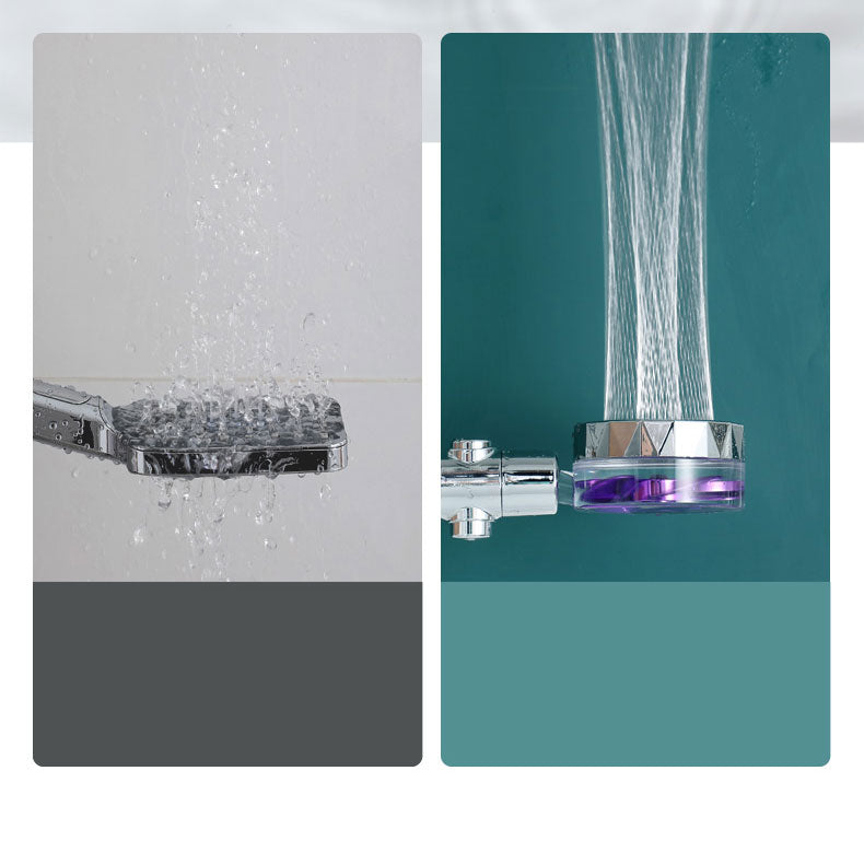 BowLift | Contemporary Handheld Supercharged Shower Head Round Spray Head