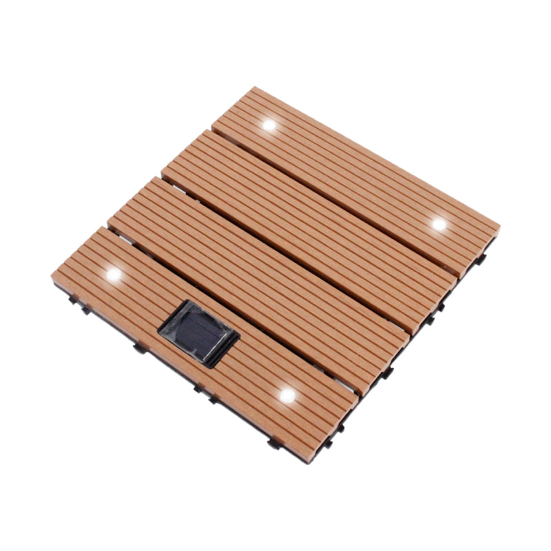 BowLift | Striped Pattern Terrace Floor Tiles Square Click Floor Tiles Floor Board