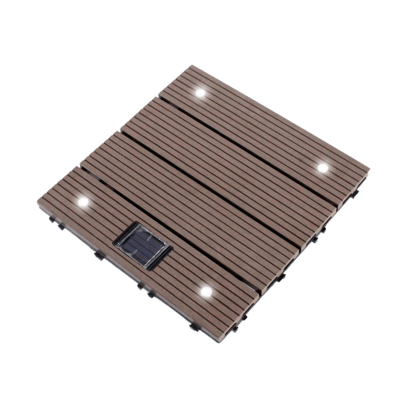 BowLift | Striped Pattern Terrace Floor Tiles Square Click Floor Tiles Floor Board