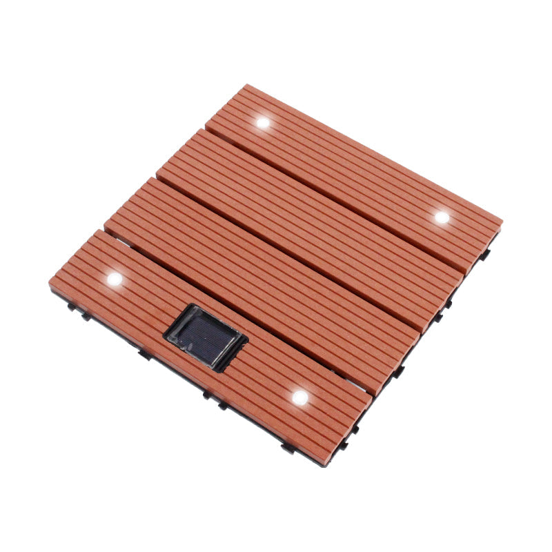 BowLift | Striped Pattern Terrace Floor Tiles Square Click Floor Tiles Floor Board