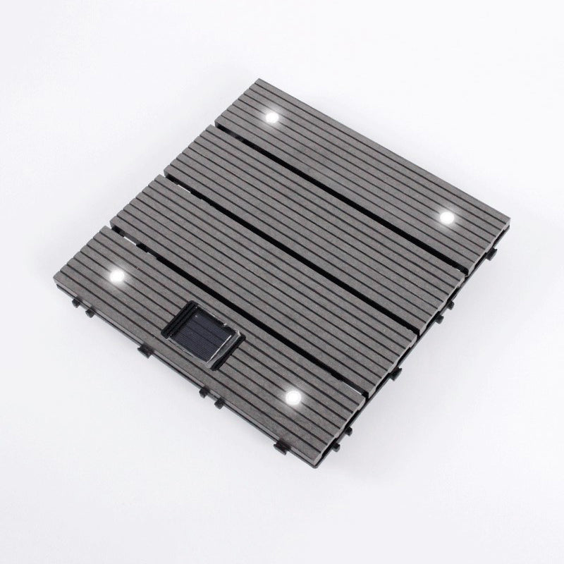 BowLift | Striped Pattern Terrace Floor Tiles Square Click Floor Tiles Floor Board