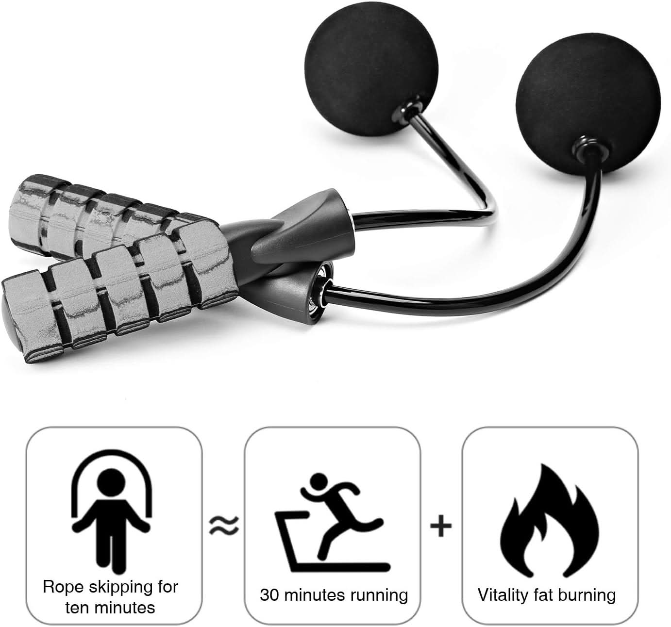BowLift | Wireless weighted skipping rope for cardio & coordination