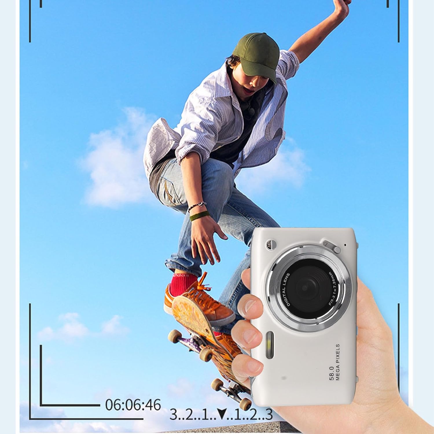 BowLift | 4K Compact Digital Camera with 58MP Photos and 16X Zoom – Lumora