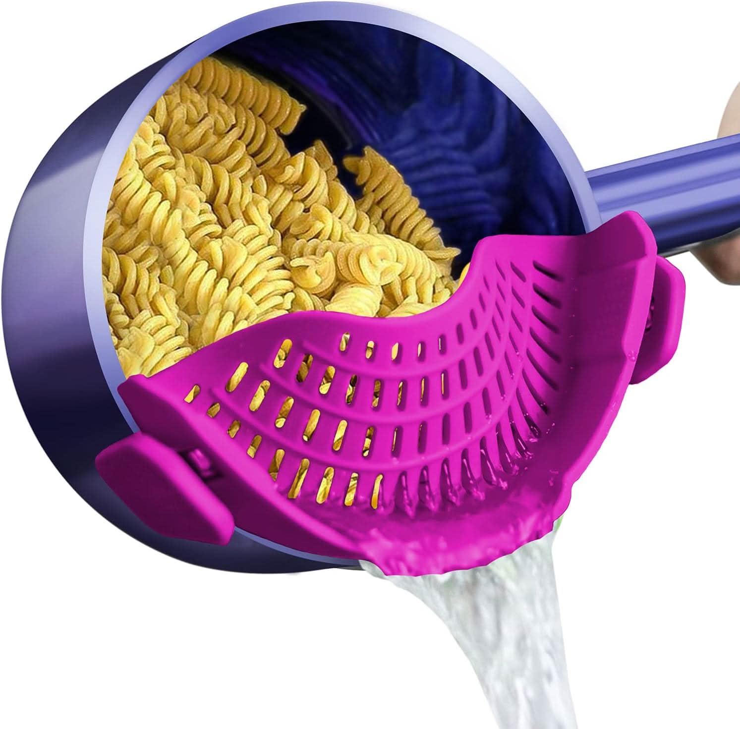 BowLift | ClipOn - Silicone sieve for pots and pans