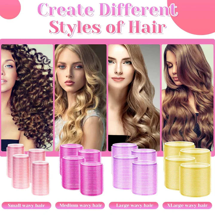 BowLift | Self-adhesive hair rollers | For voluminous and long-lasting curls